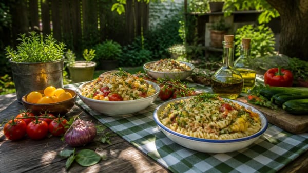 Accompagnements pour un barbecue : 26 recettes de salades de pâtes qu’on adore