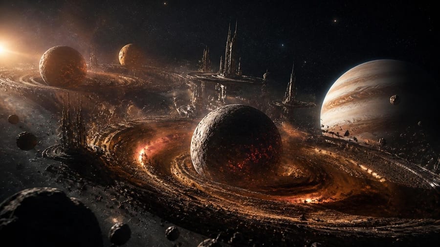 Une ancienne usine à planètes aurait existé juste au-delà de Jupiter