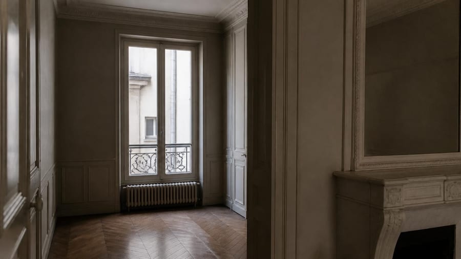 Cet appartement haussmannien sombre près du parc Monceau prouve que la couleur peut apporter la lumière