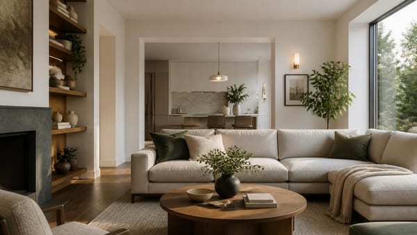 Avant-après : ce salon vieillot renoue avec la modernité et fait le plein d'idées