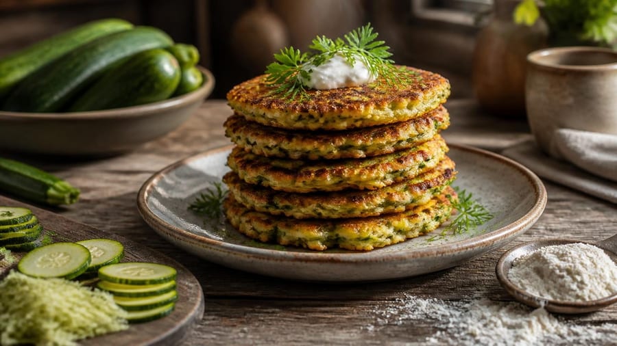 Beignets de courgettes façon pancake : la recette qui devrait plaire aux petits et aux grands