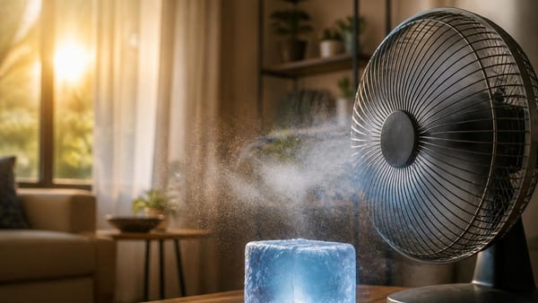 Fini le ventilateur qui ne fait que déplacer l'air chaud : ce bloc Gifi à moins de 2 € posé devant rafraîchit…