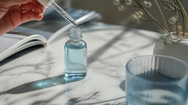 Ce Water Sérum apporte 90 % d’hydratation pour une peau repulpée et glowy sans effet gras