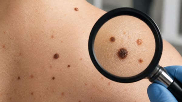Comment faire la différence entre un grain de beauté ordinaire et un début de mélanome ?