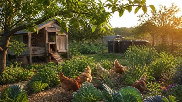Elevage de poules en permaculture : principe et bonnes pratiques !