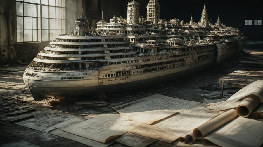 Freedom Ship devait être la première ville flottante du monde : voici pourquoi ce monstre marin de 1,6 km n'a jamais…