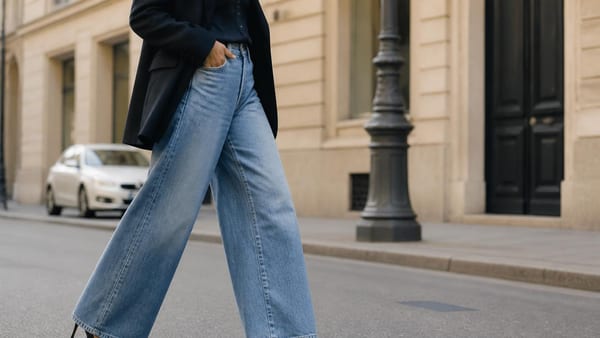 Avec un jean large, voici les seules chaussures qui fonctionnent vraiment