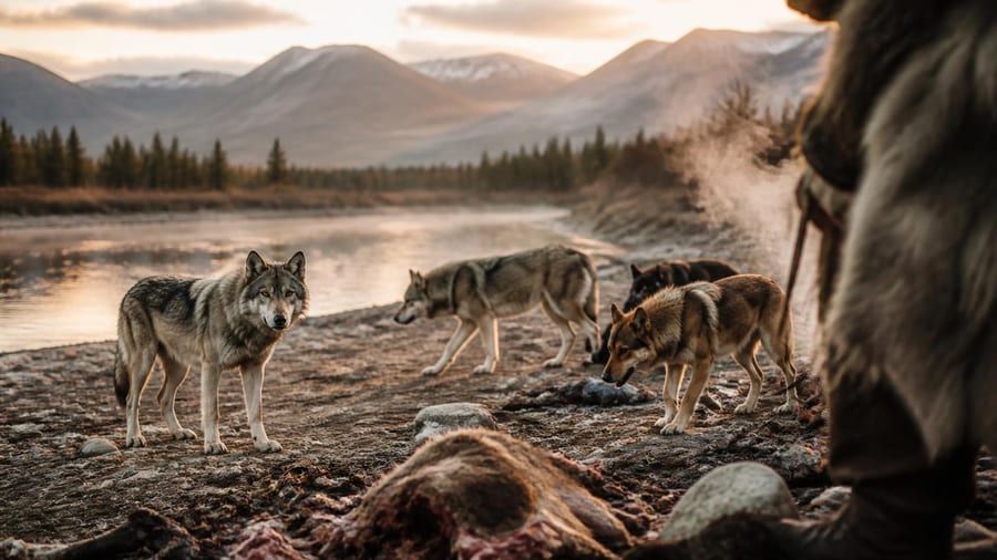 Les loups se sont-ils domestiqués eux-mêmes pour devenir des chiens ?