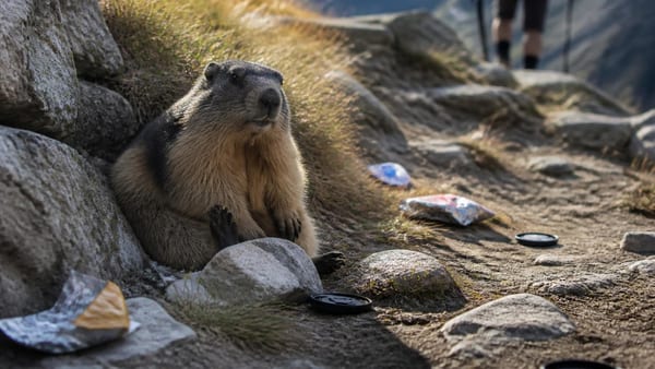 Marmotte : comment la « disneylandisation » de la faune sauvage modifie son comportement