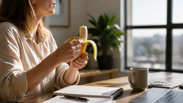 On mange tous nos bananes au mauvais moment de la journée : le créneau où elles font vraiment du bien…