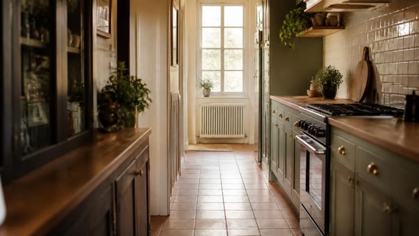 L'incroyable métamorphose : ils transforment leur cuisine "couloir" carrelée en un cottage anglais enchanteur