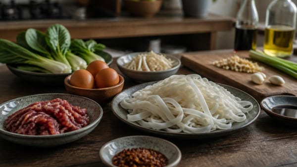 Nouilles de riz sautées à la thaïlandaise : la recette prête en 20 minutes top chrono