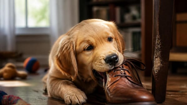 Pourquoi les chiots ont ce besoin irrépressible de mordiller tout ce qui leur passe sous le nez ?