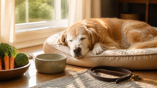 Pourquoi mon chien de 14 ans vieillit mieux que les autres ? Ces 5 gestes que je répète chaque jour