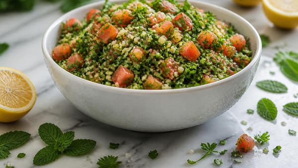 Arrêtez avec les salades classiques, cette recette de taboulé de Loulou Kitchen est votre alliée "anti-canicule"