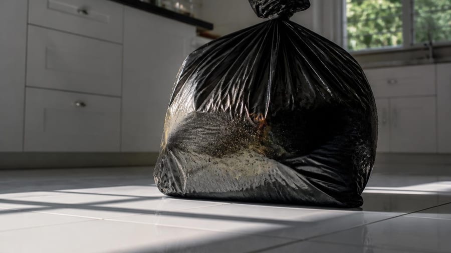 J'ai laissé un sac poubelle dans la cuisine 3 jours par 35°C : le matin où je l'ai ouvert, j'ai compris ce qui s'était…