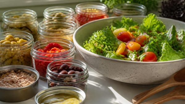 Salades d'été sans effort : ces 8 conserves recommandées par une nutritionniste va faciliter vos repas