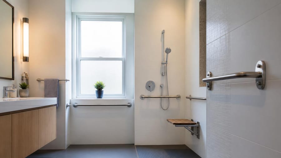 José María Medina, architecte : « Dans une salle de bain destinée aux personnes de plus de 65 ans, un bon éclairage et ce…