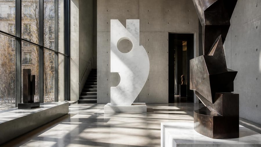 Xavier Niel : sa maison parisienne mêle architecture contemporaine et art monumental